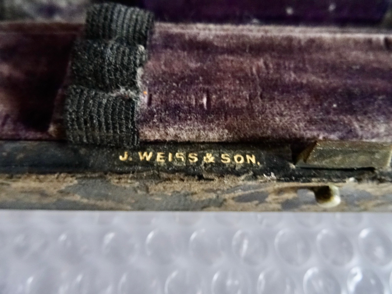 mEDICAL BLOOD TRANSFUSION TOOL W/ CASE J WEISS & SON LONDON ANTIQUE neocurio