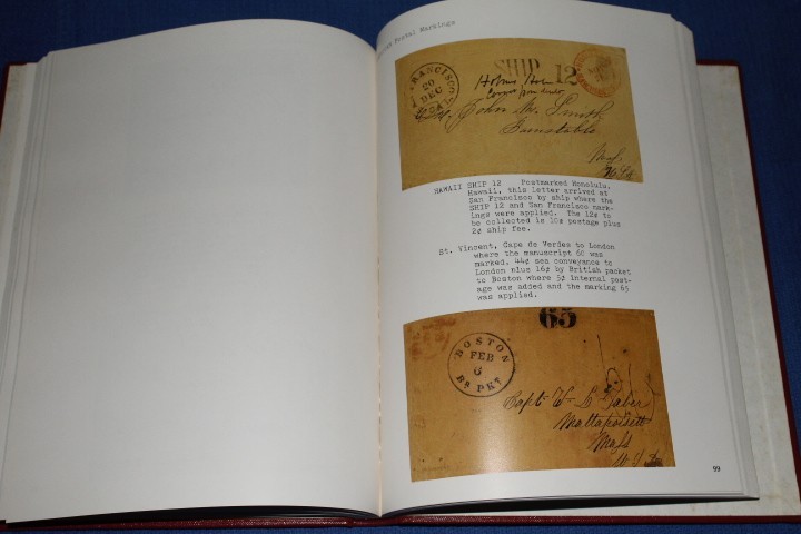 American Postal Markings Colonial Times to 1850's Lounsbery BlueLakeStamps