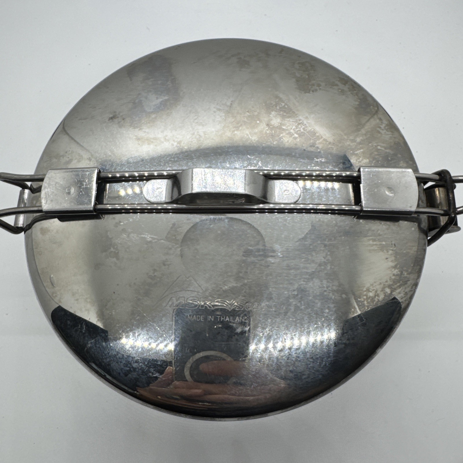 Vintage MSR Portable Stainless Steel Camp Cooking Pot