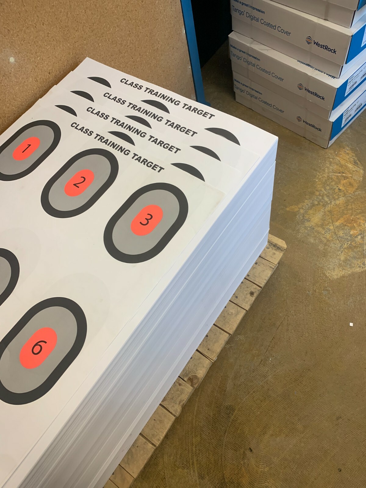 25 Shooting Paper Targets Range Rifle Handguns Pistol Firearms 9 Up Ovals 23x35