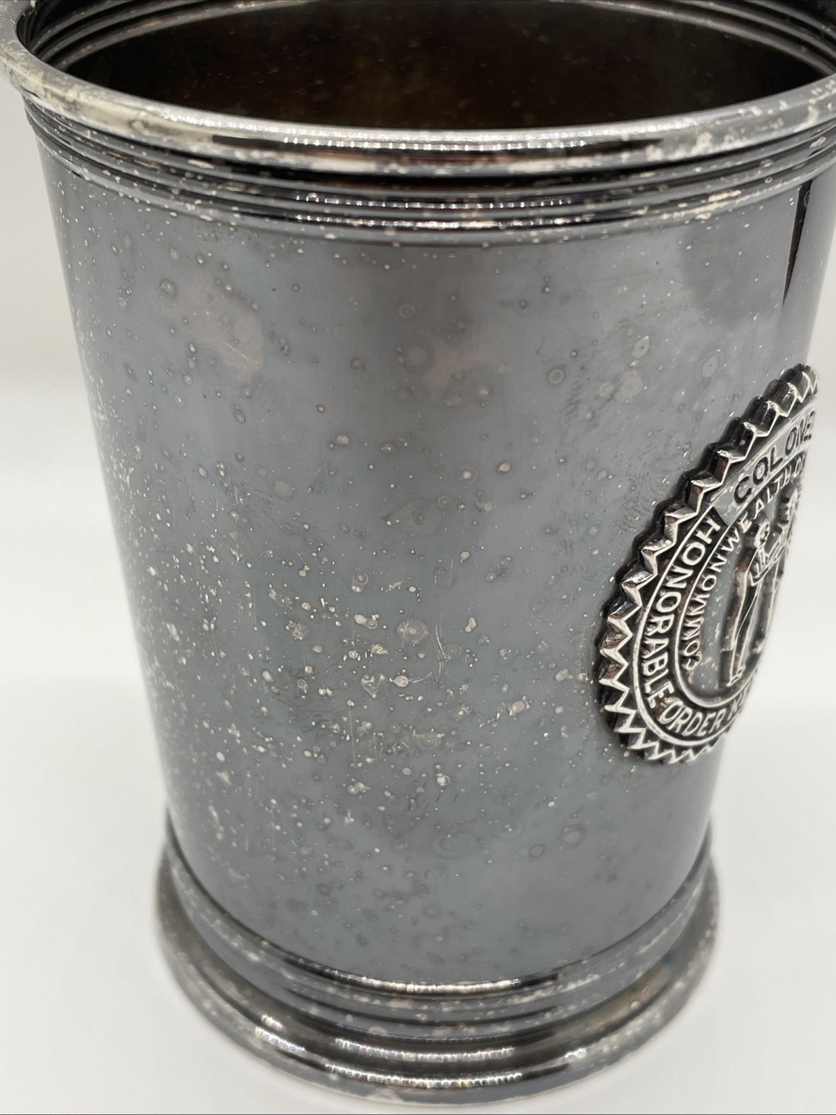 Vintage Gorham Silverplate Mint Julep Cup Honorable Order Kentucky Colonels ‘82