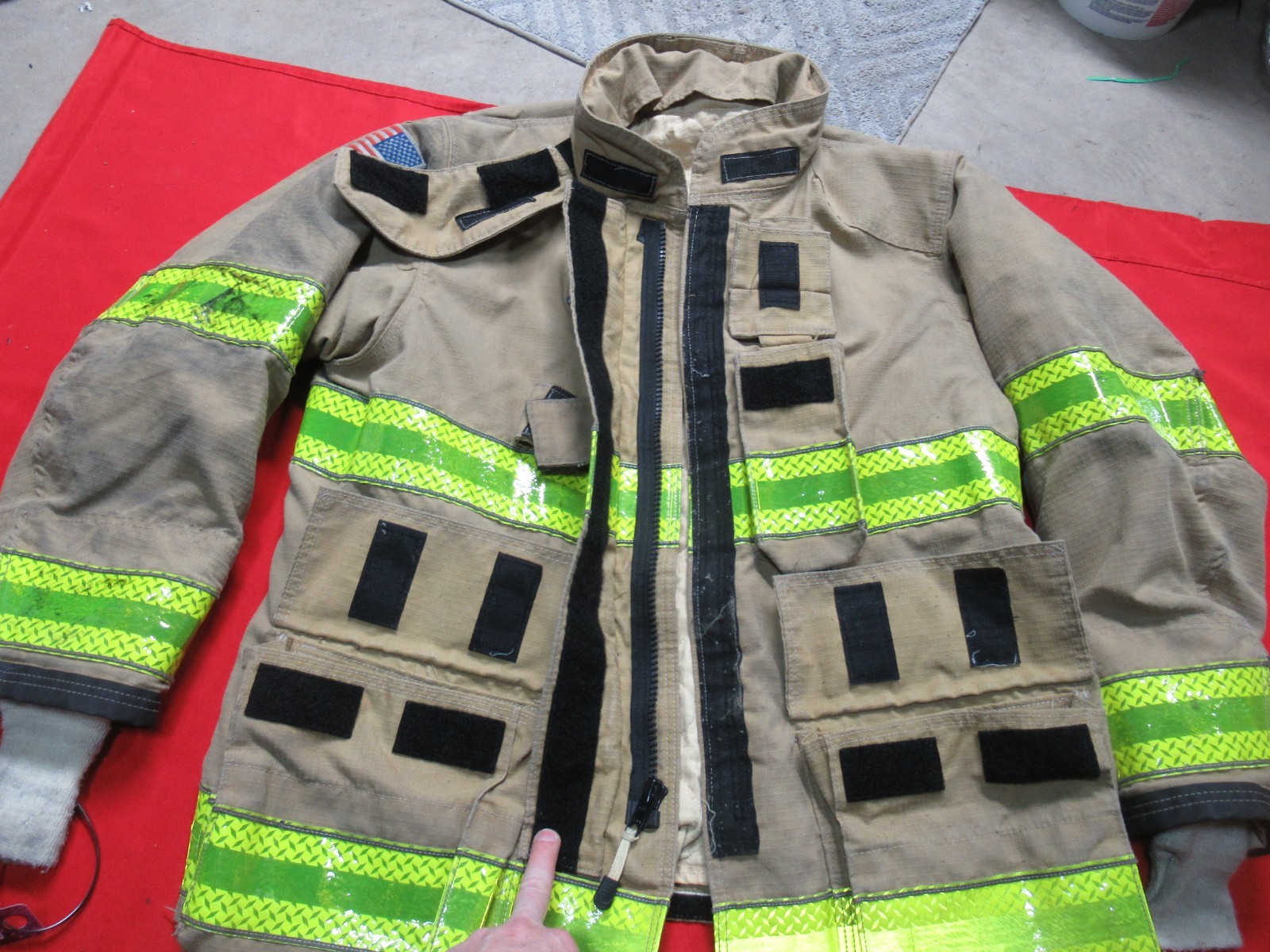 Mfg 2016 GLOBE GXTREME 3.0 JACKET 46 x 32 Firefighter COAT Turnout Bunker GEAR