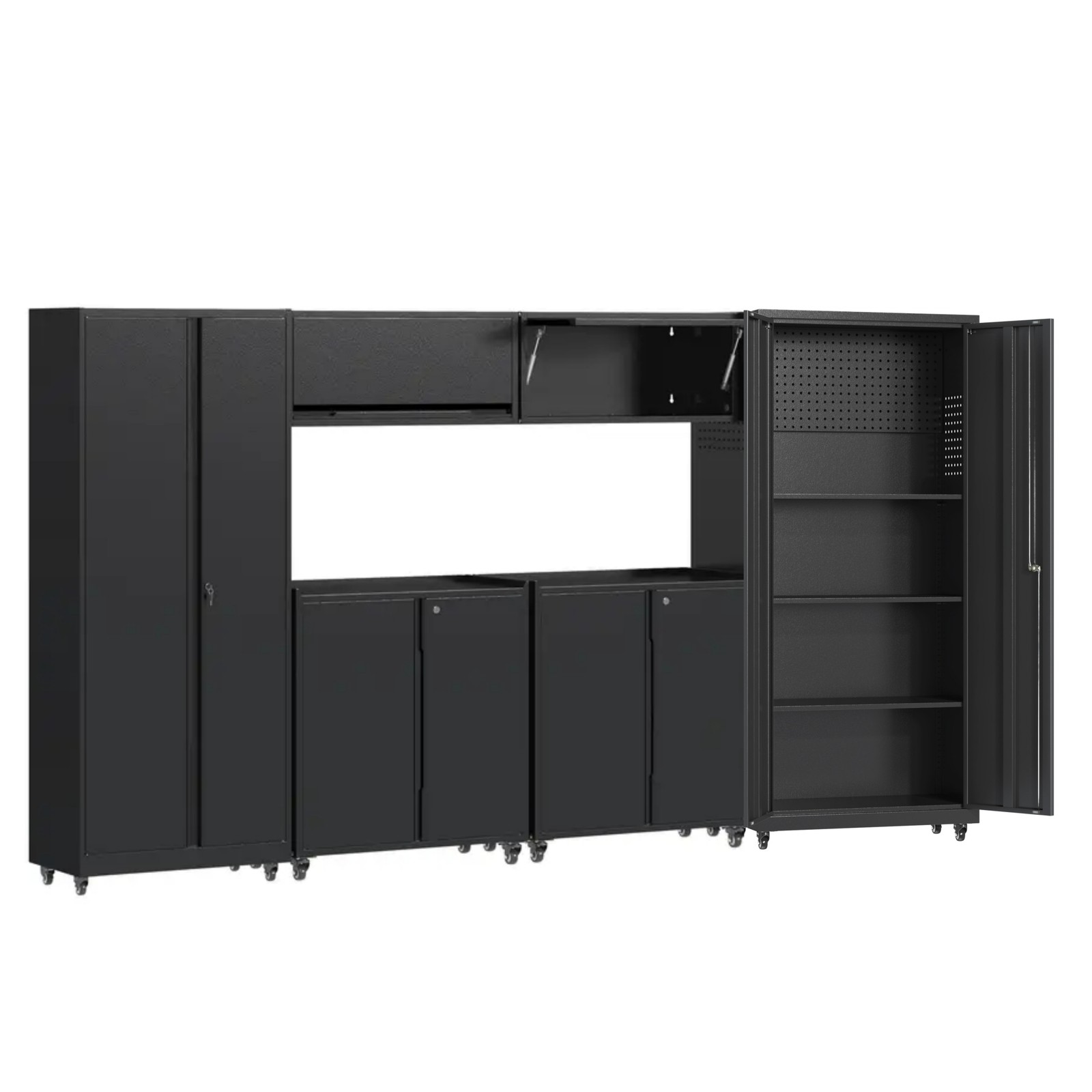 Metal Garage Cabinet Workshop Garage Cabinets Storage Cabinet Tool Boxs Set