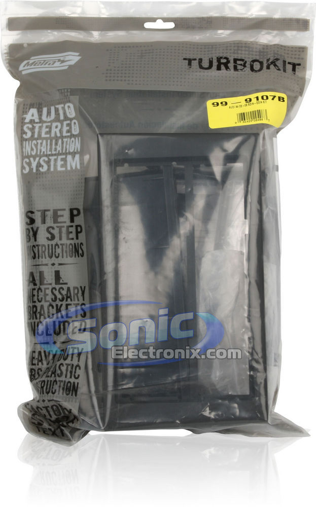 Metra 99-9107B Double DIN Installation Dash Kit for 2002-2008 Audi A4