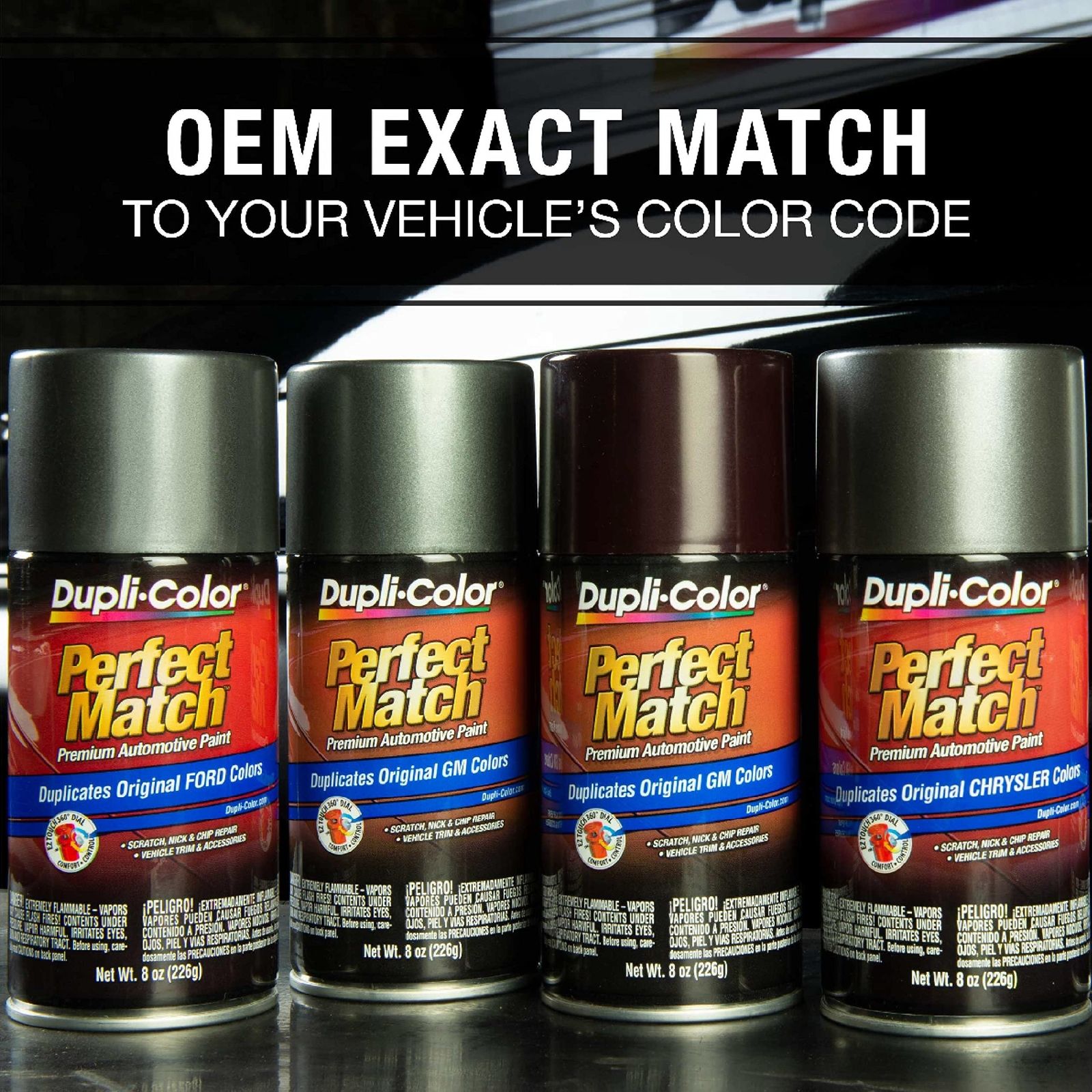Dupli-Color EBMZ11607 Perfect Match Automotive Spray Paint - Mazda Graphite...