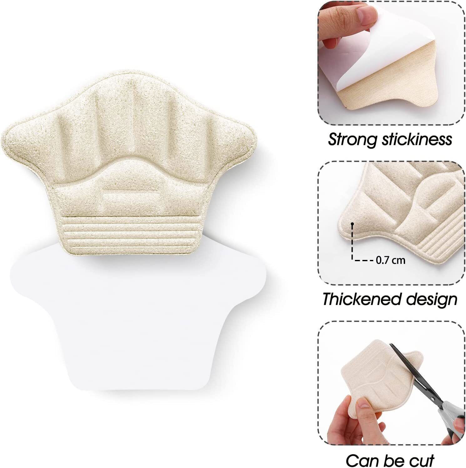 Heel Grips for Loose Shoes Heel Cushion Pads No-Slip Shoe Inserts Half Wholesale
