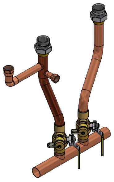 Rinnai 807000212 I-Series Combi Prim Sec Heating Kit