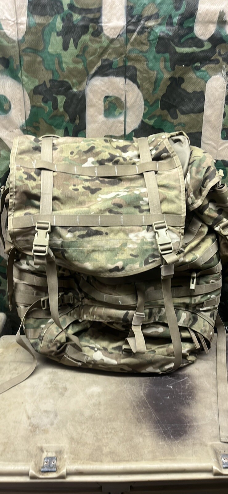 USGI Issued Molle II Large Rucksack Multicam OCP Still Crispy VGC