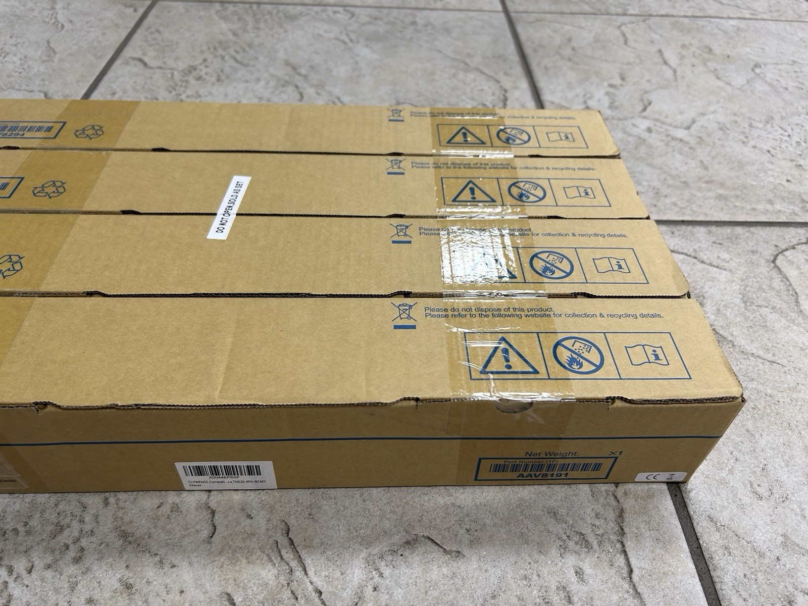 Konica Minolta TN328 TN626 Toner Set BCMY bizhub C250i C300i C360i NEW 4 Pack