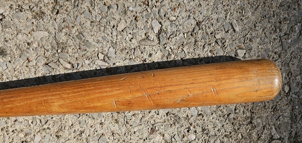 Vintage Game Used Cleveland INDIANS Star WOODIE HELD baseball Bat BALTIMORE '66