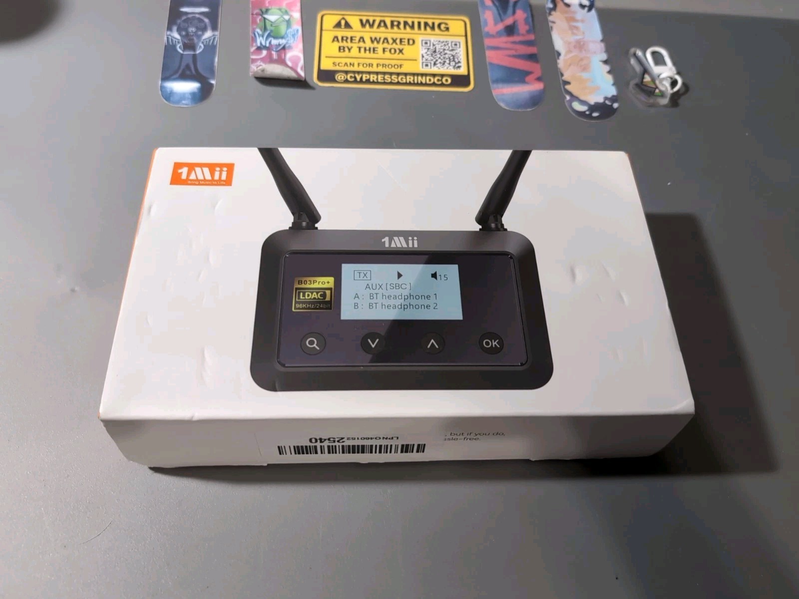 1Mii B03Pro+ Bluetooth 5.3 Transmitter Receiver LDAC aptX TV Adapter