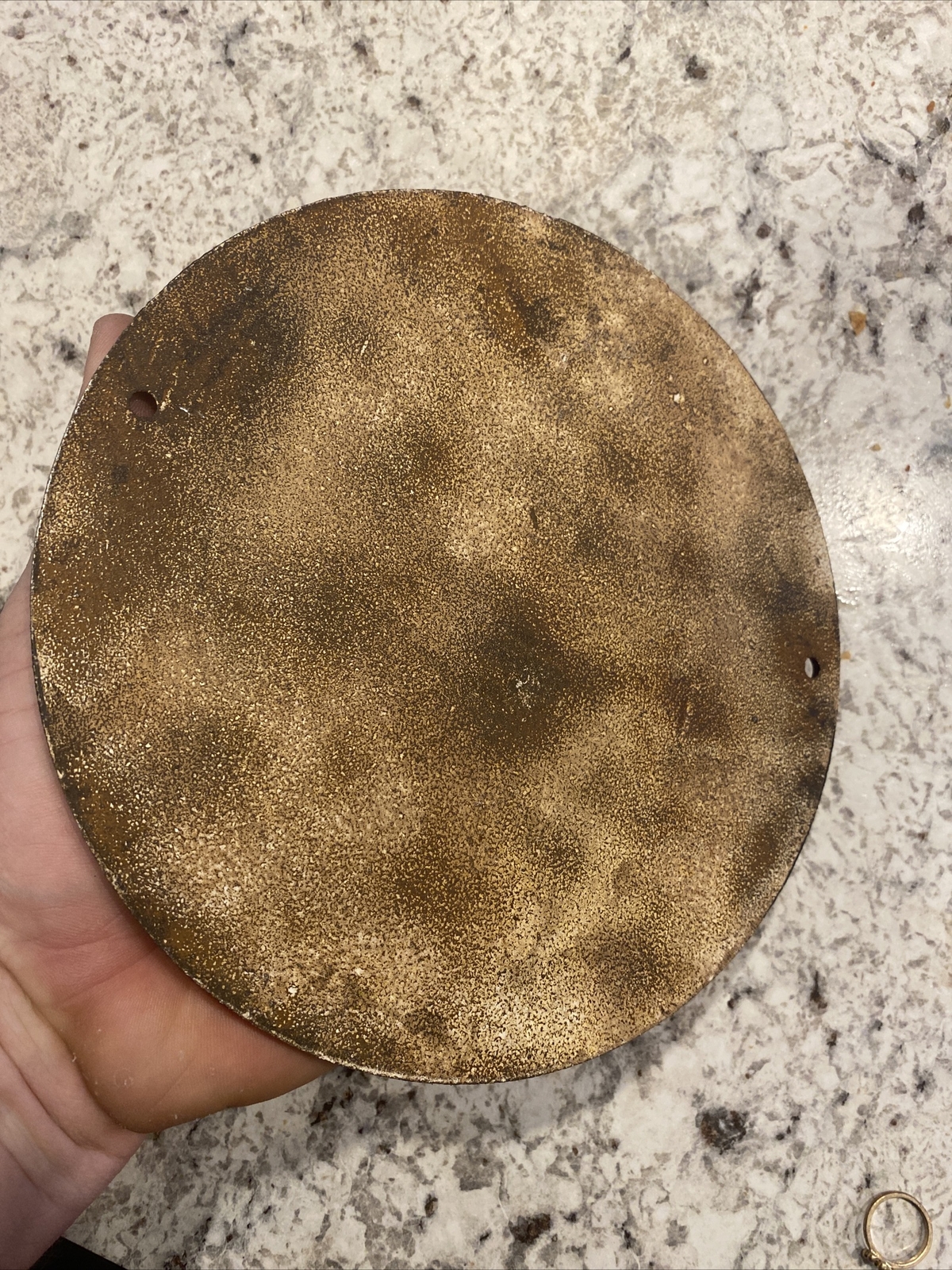 Texaco Gasoline Fireman Cast Iron Patina Plaque Sign Firefighter Fire Chief Gift