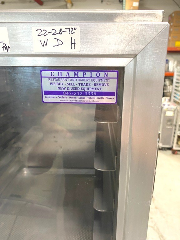 Bakery Food Aluminum Cabinet/ Lockwood CA72-RR18-R /NSF/ 18 Full-Sheet Pan