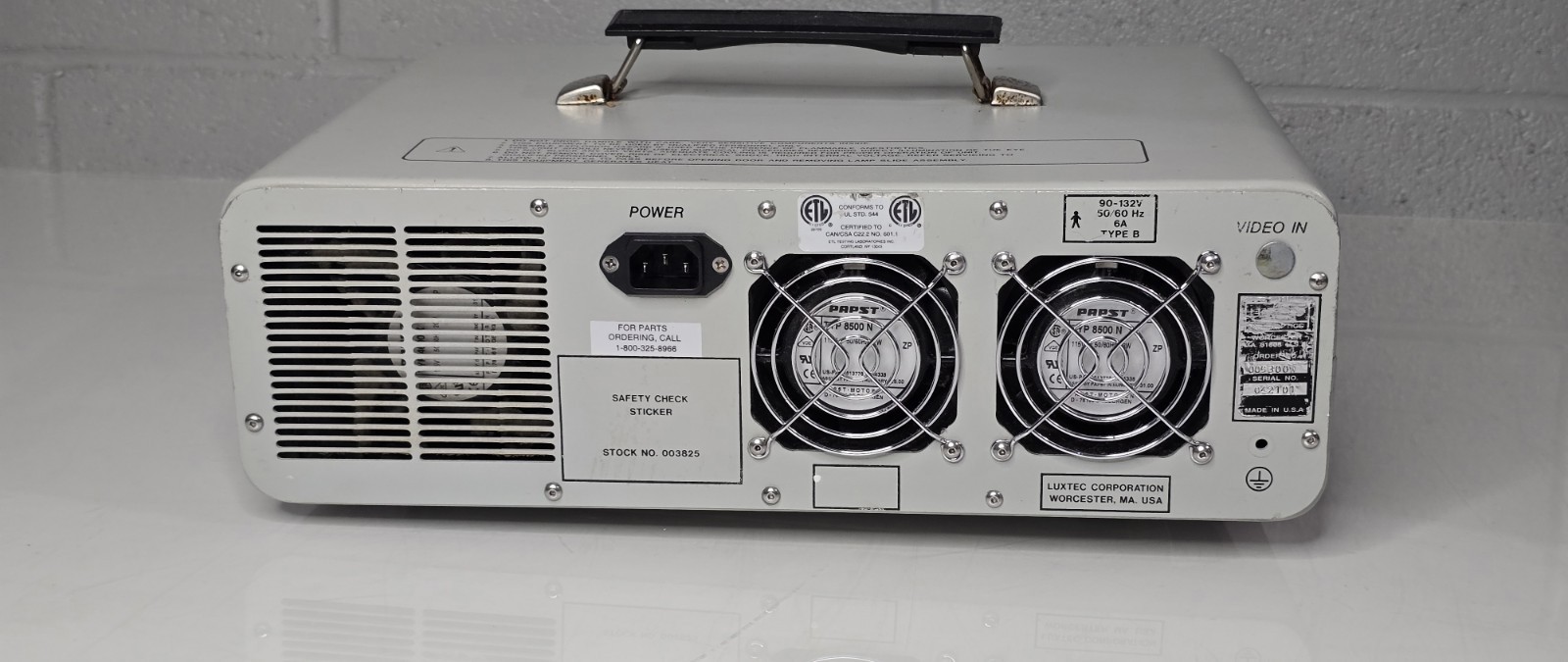 Luxtec 9300 Xenon Series 9000 Light Source