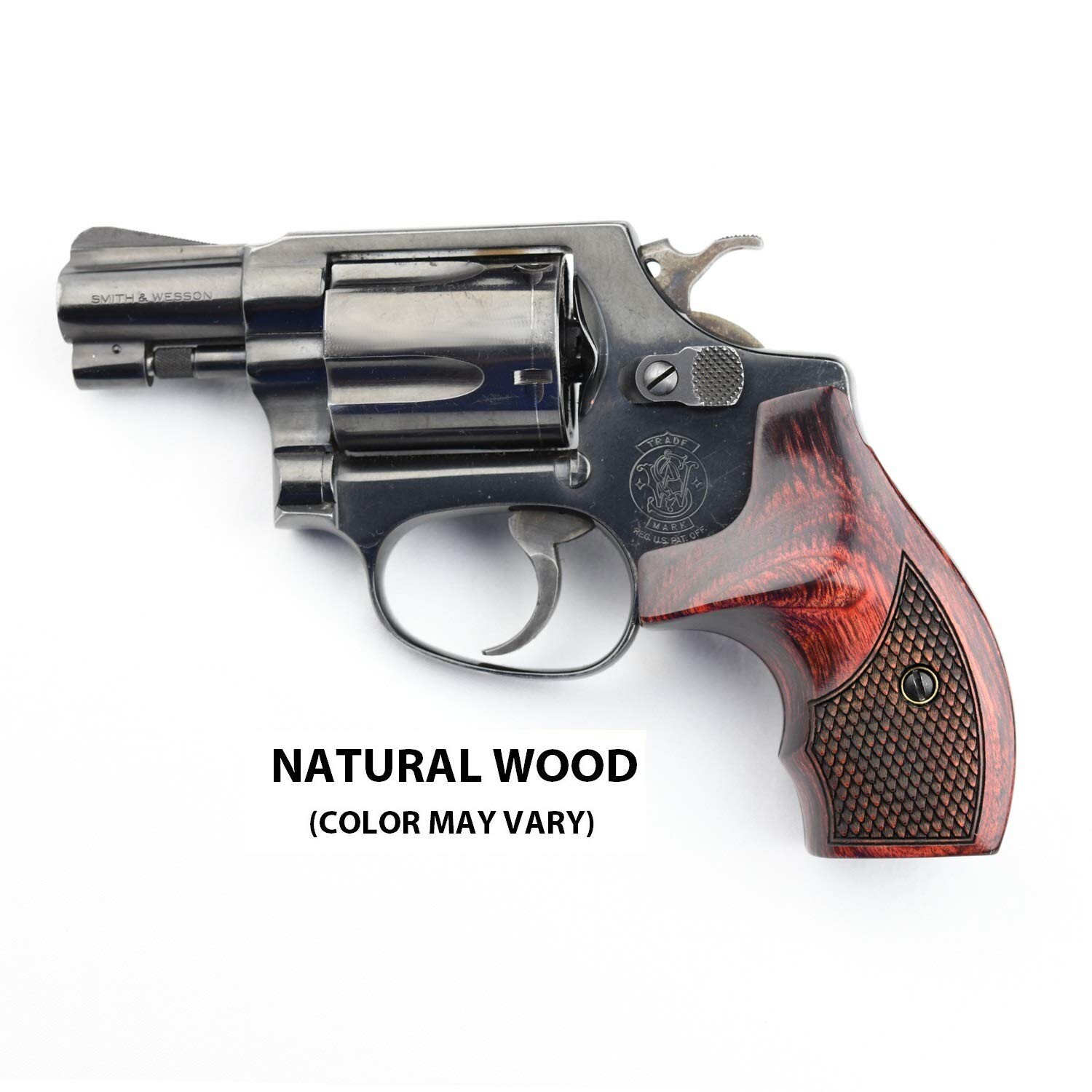 Altamont - S&W J Round Revolver Grips - Boot - Real Wood Gun Grips fit Smith ...