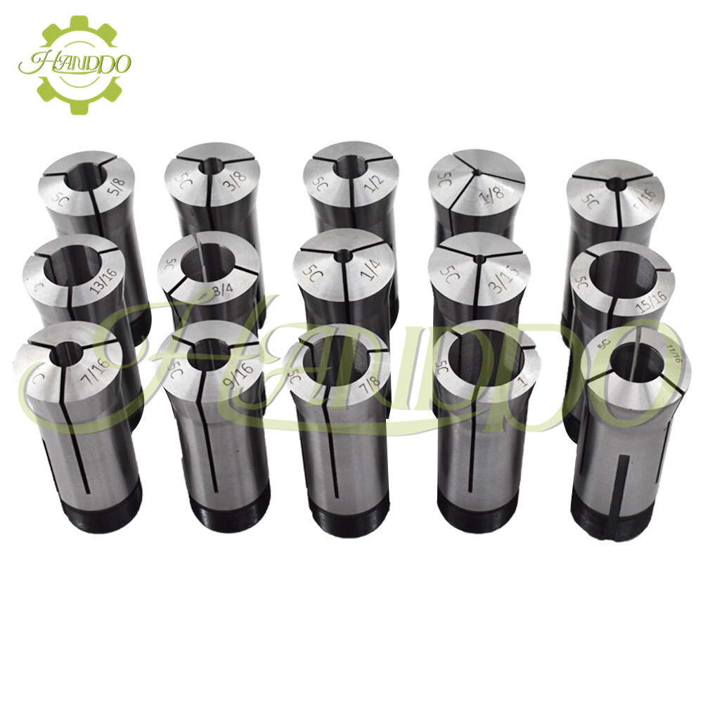 New 5C Hex /Square/ Round Collet 5C Emergency Collet and 5C Collet Stop