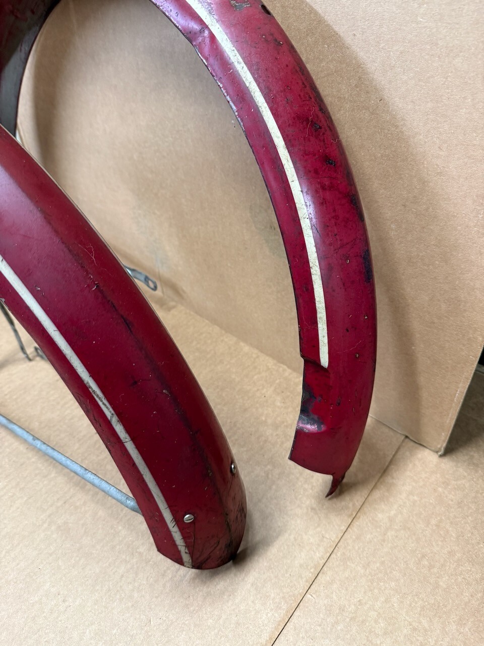 Monark Prewar Mens 5 Bar 26" Bicycle Fender Set