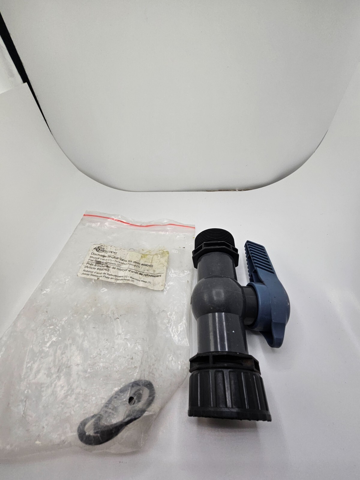 AQUASCAPE #88040 ULTRAKLEAN 2000/3500 POND FILTER DISCHARGE SHUTOFF VALVE