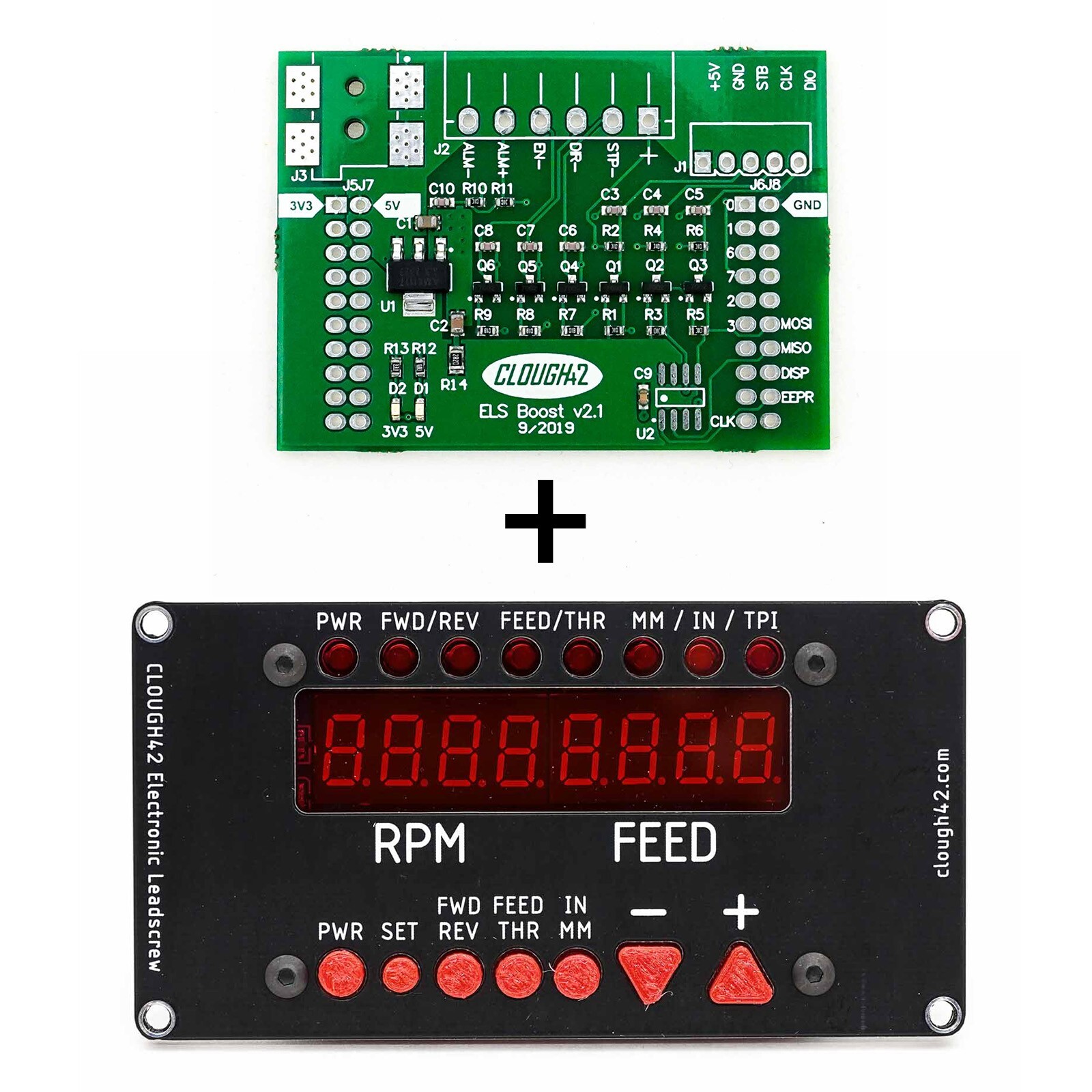 CLOUGH42 Electronic Leadscrew (ELS) Combo Interface and Control Panel Kit