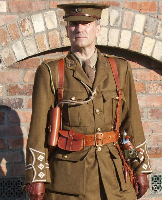 Leather Ammo Pouch for British Sam Browne Belt