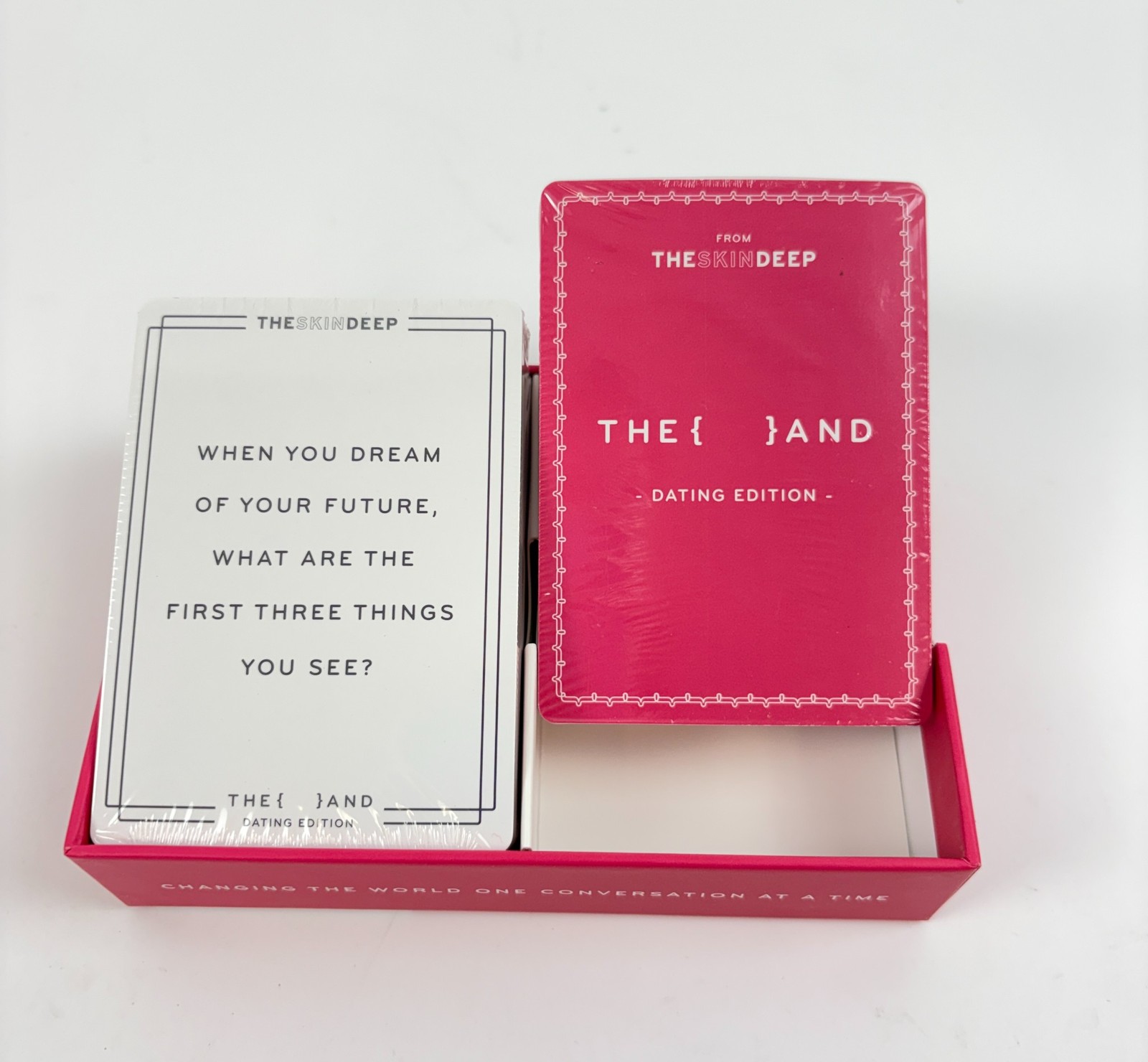 The Skin Deep Conversation Card Game Dating Edition Relationship Questions