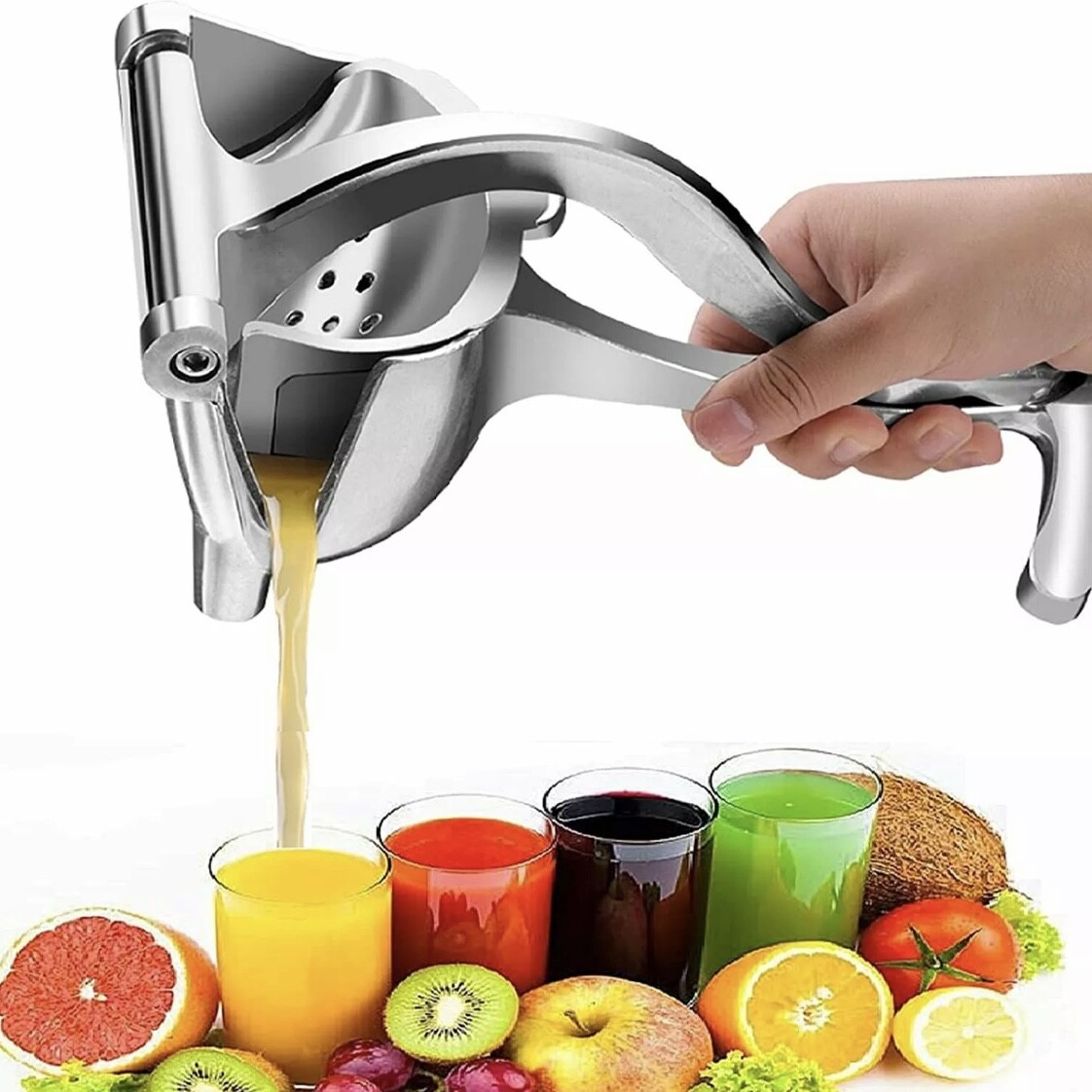 Heavy Duty Manual Fruit Juicer Press Lemon Squeezer Premium Extractor Hand