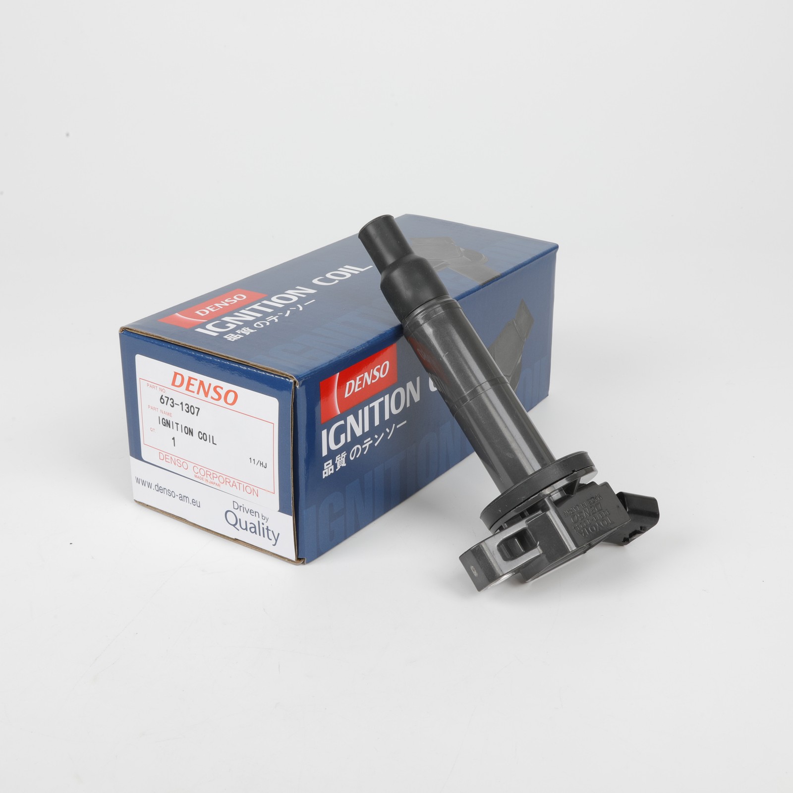 4PCS DENSO 90919-02244 673-1307 Ignition Coils For 2001-2008 Toyota Rav4 2.4L L4