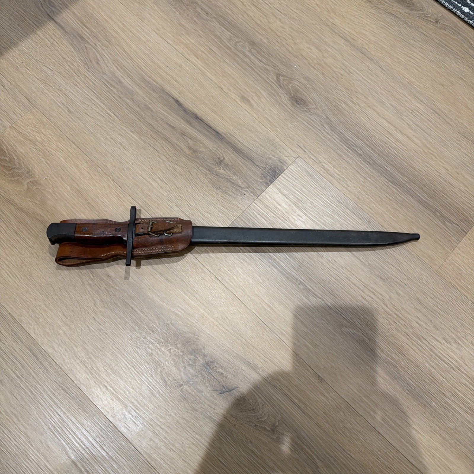 WWII Japanese Type 30 Rifle Bayonet Matsushita Kinzoku Arsenal + Scabbard