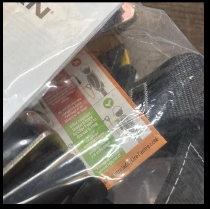 Guardian Fall Protection Series 1 Harness XS-S~~PT chest, TB legs & Side D-Rings