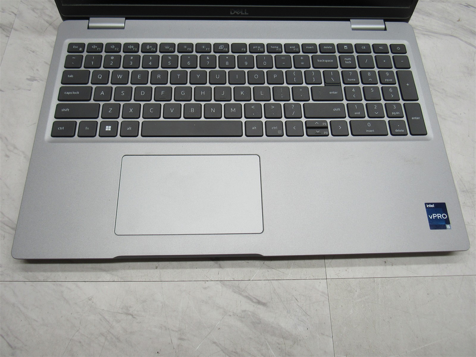 Dell Precision 3570 15.6" Screen, Palmrest, & Keyboard Complete Assembly Silver