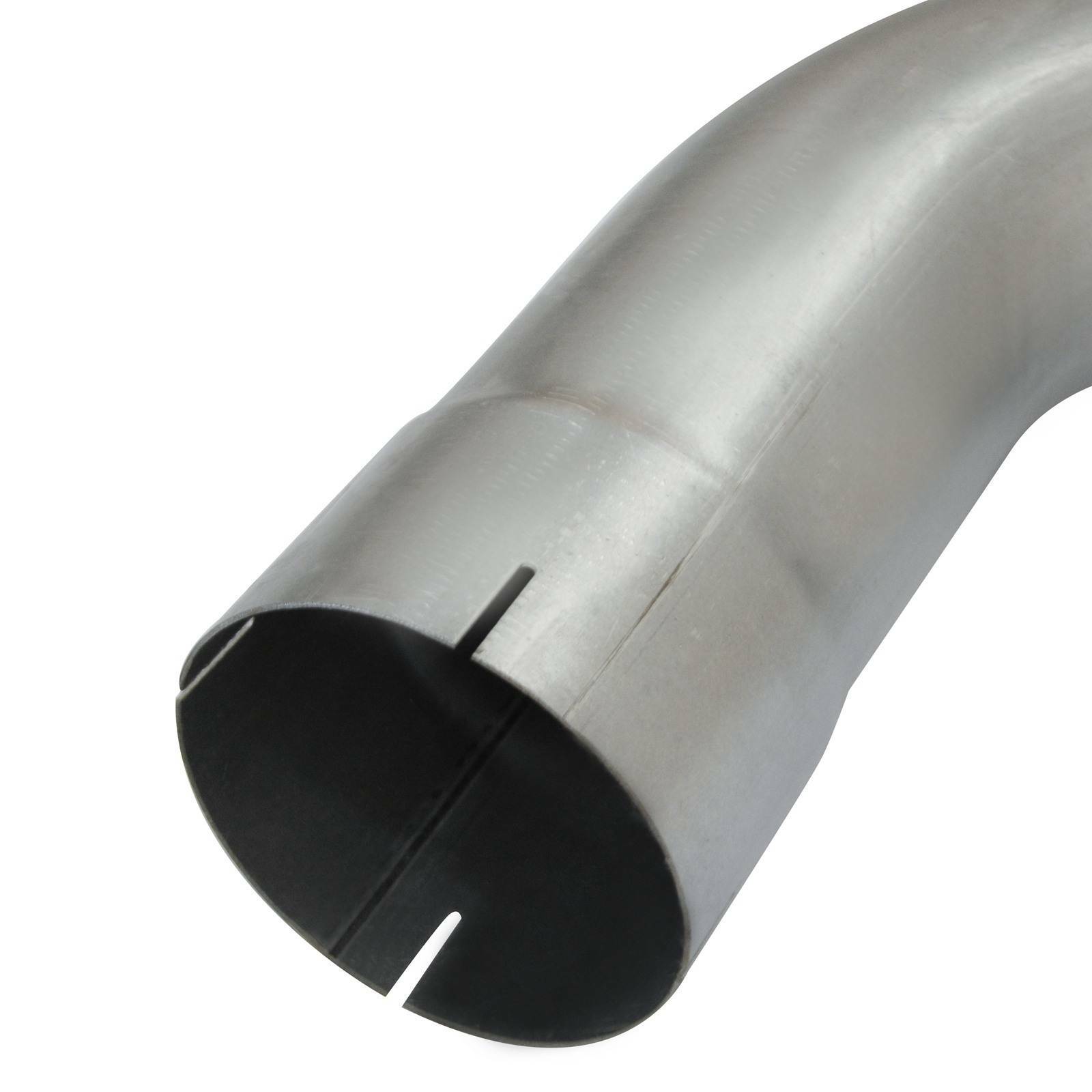 Aluminized 90 Degree 5 Inch Elbow 5" ID/OD x 18" Arms Truck Exhaust Elbow