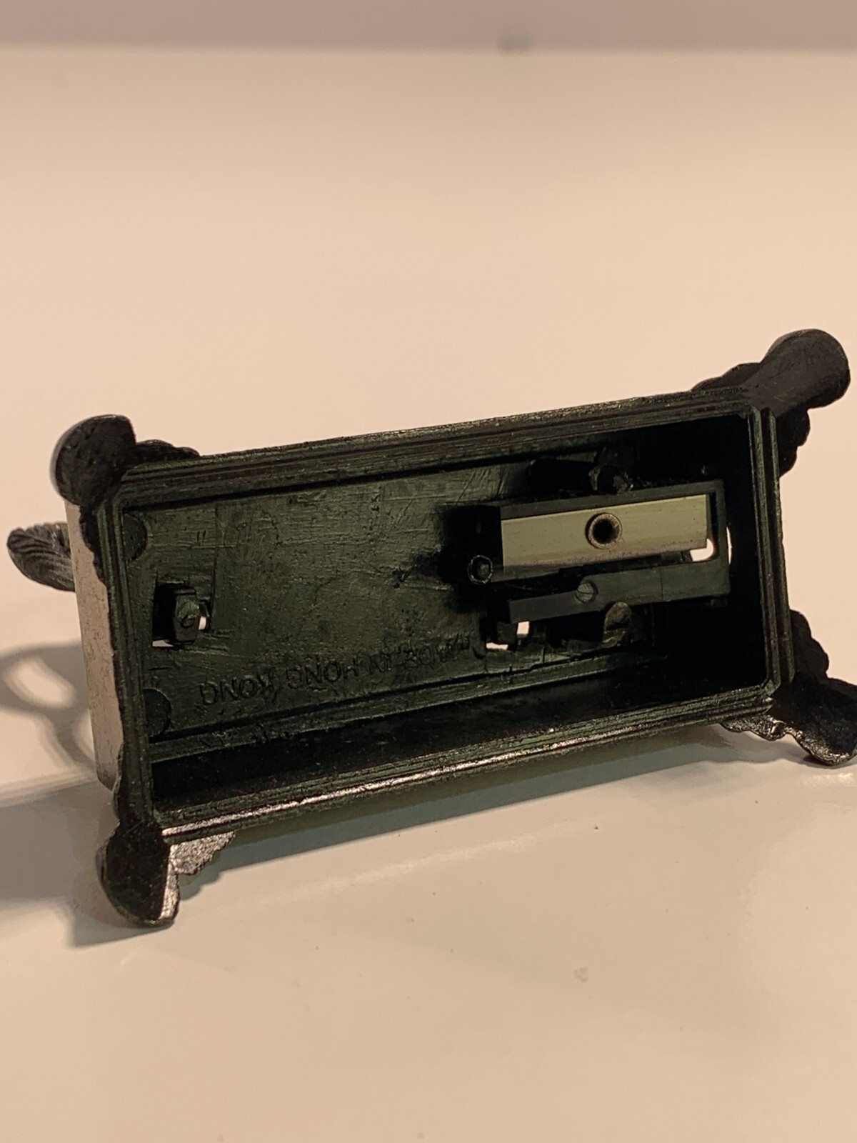 Vintage Die-Cast Pencil Sharpener Elegant Horse Statue PSD3