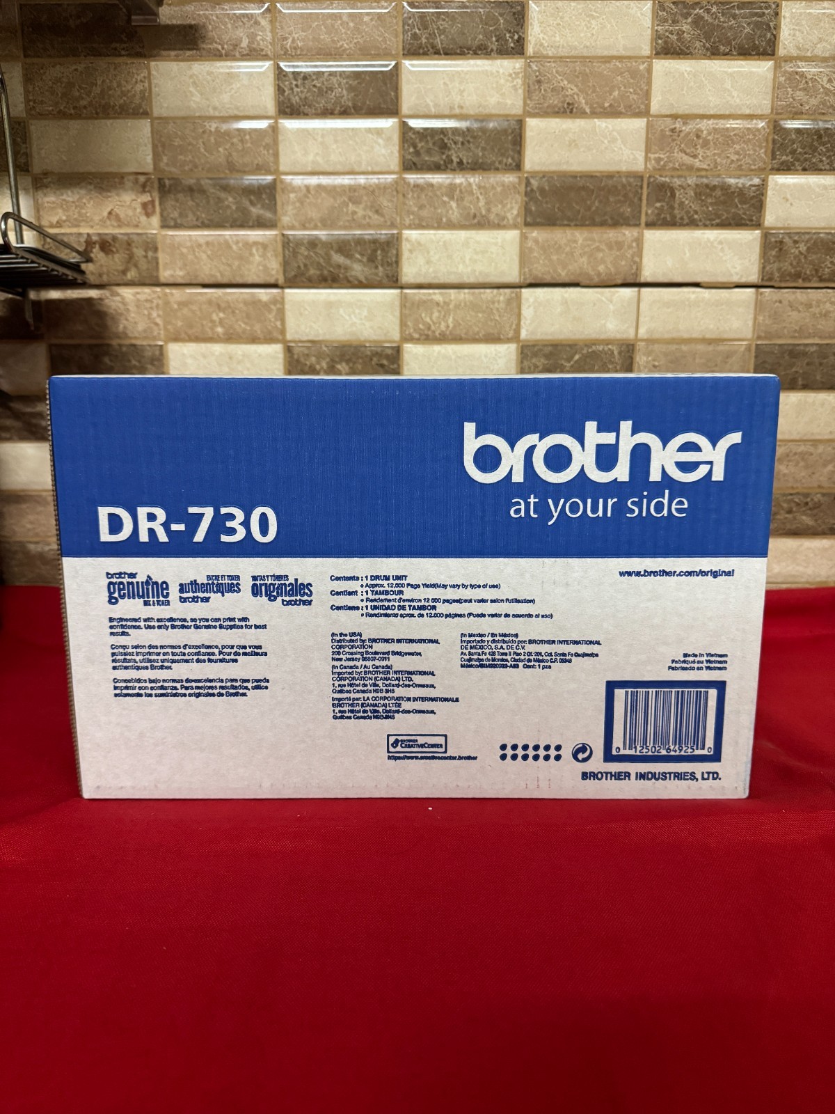 Brother DR730 Drum Black