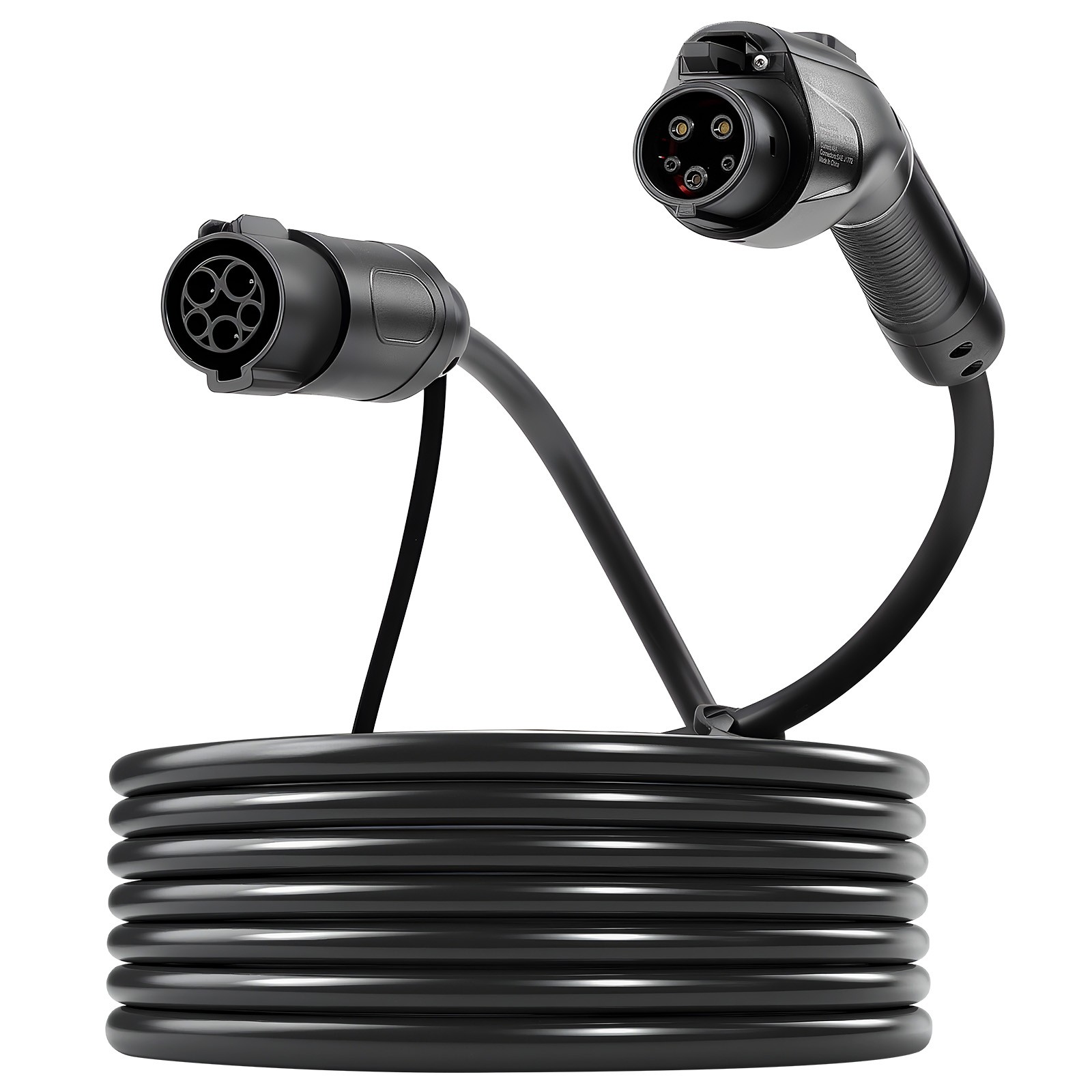 Uimoso EV Charger Extension Cable 40A 40 ft J1772 Level 1 and Level 2 Compatible