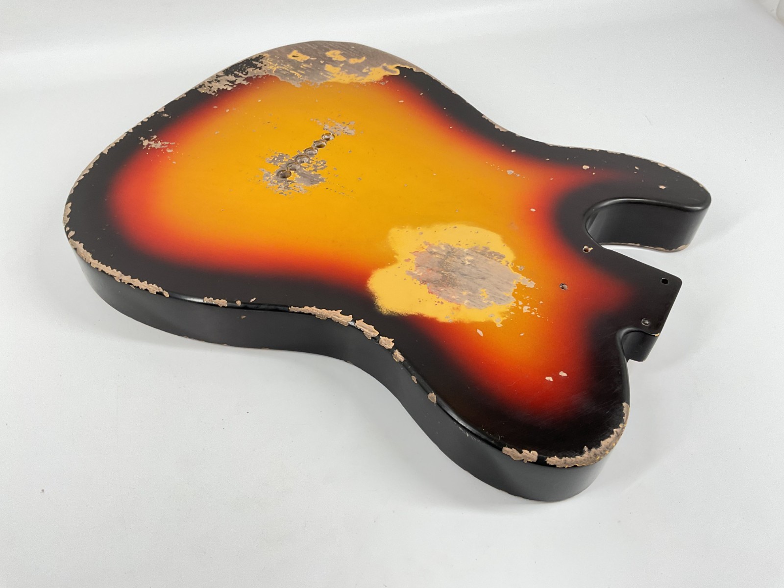 MJT Official Custom Vintage Aged Nitro Guitar Body Mark Jenny VTL 3T Swamp Ash