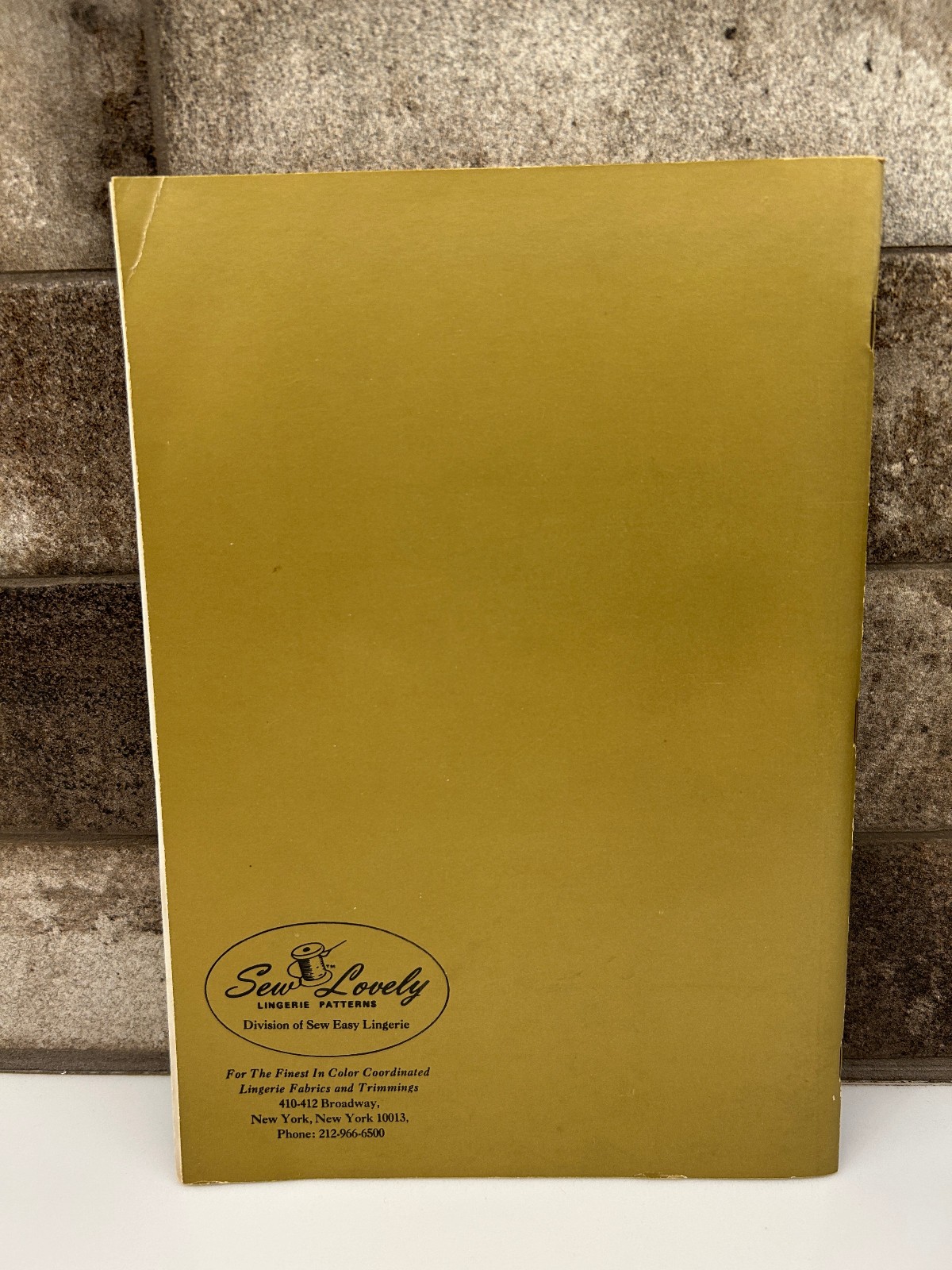 Vintage 1971 Sew Lovely Lingerie Sewing Techniques Books by Laverne Devereaux