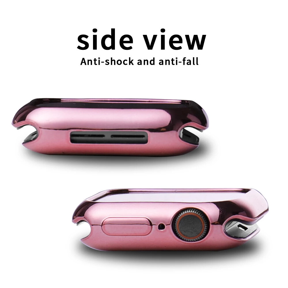 For Apple Watch 2/3/4/5/6/7/SE Case Screen Protector Cover 38/40/42/44/41/45/49