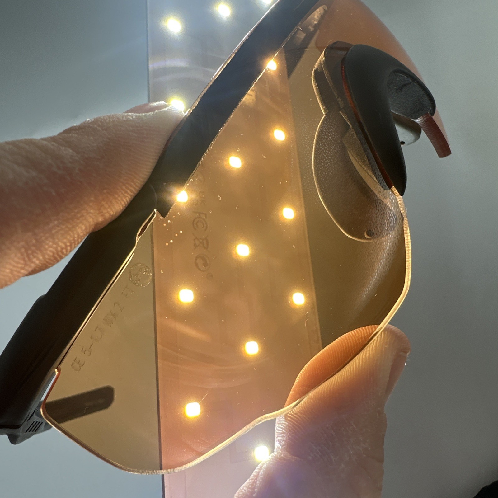 Wiley X Z87 Saber Shooting Safety Glasses Black Frame Orange Lenses w Bag, Strap