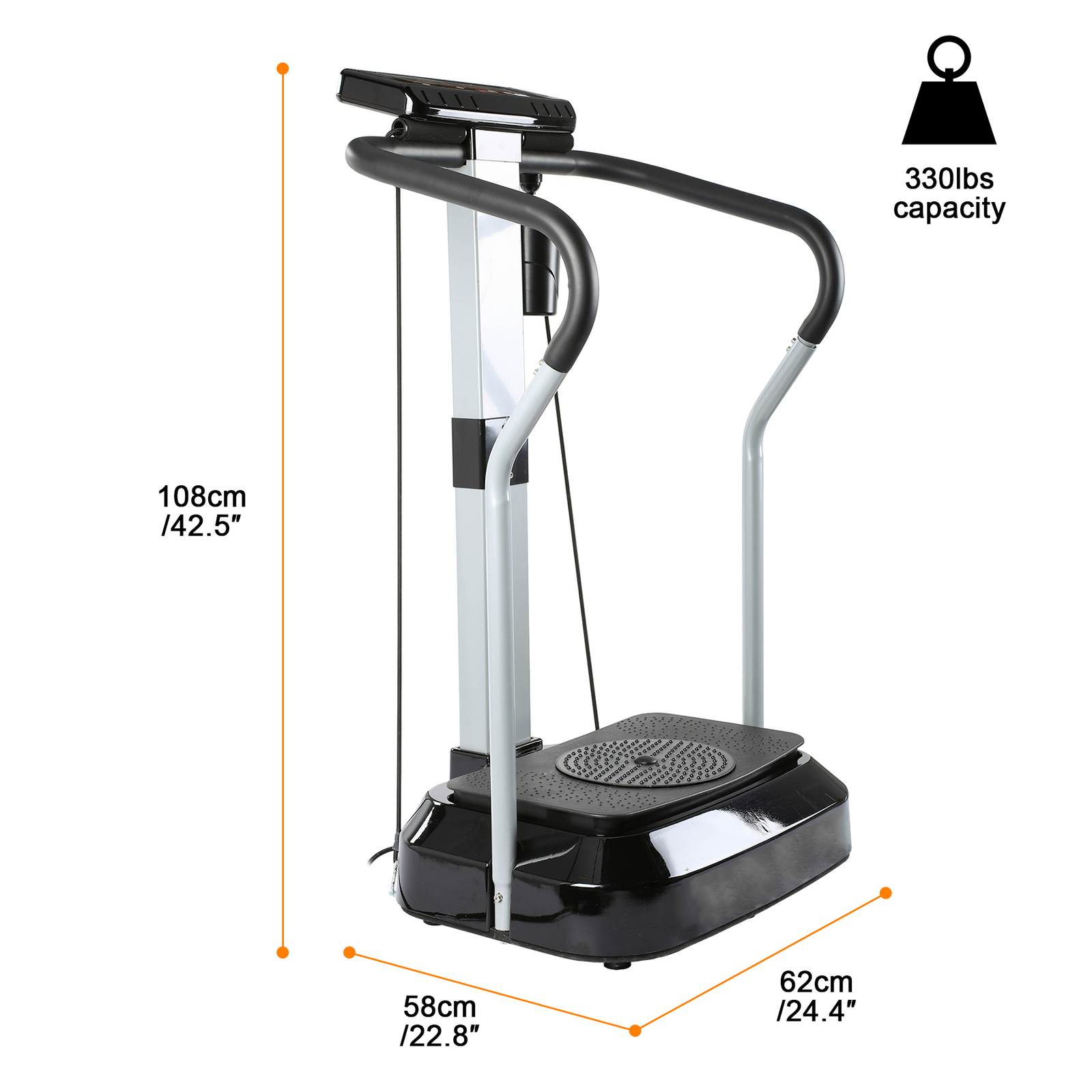 Upgraded 2000W Whole Body Vibration Machine Exercise Platform Massage MultiMode