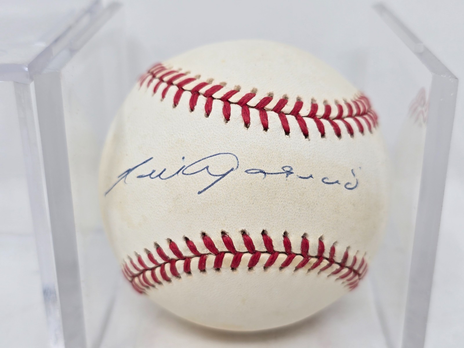 Luis Aparicio Signed Rawlings Official American League Baseball Auto COA