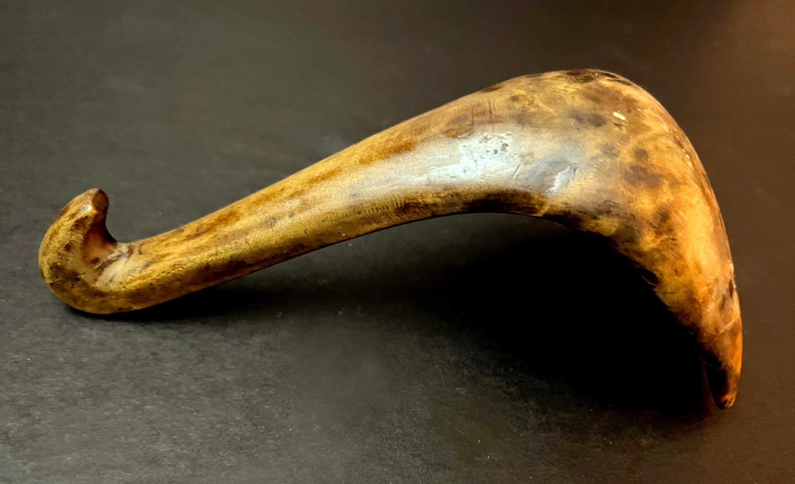 HAIDA-TLINGIT GREASE SPOON/LADLE Hand-Made Antique First Nations Art