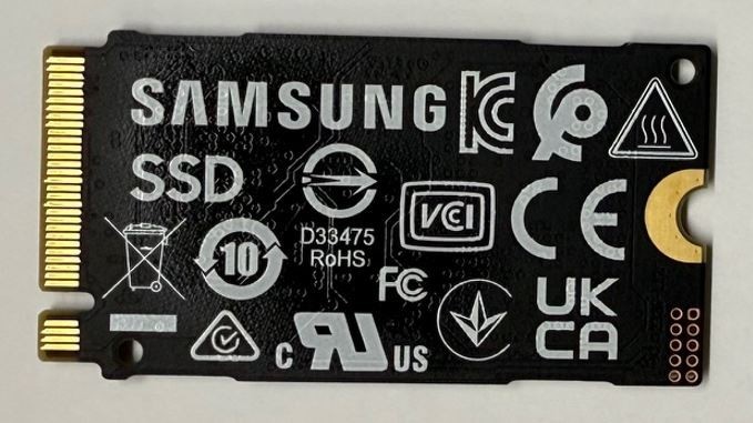 SAMSUNG 256GB SSD - PM9C1a M.2 2242 NVMe PCIe Gen4x4 MZ-AL8256B MZAL8256HDJD