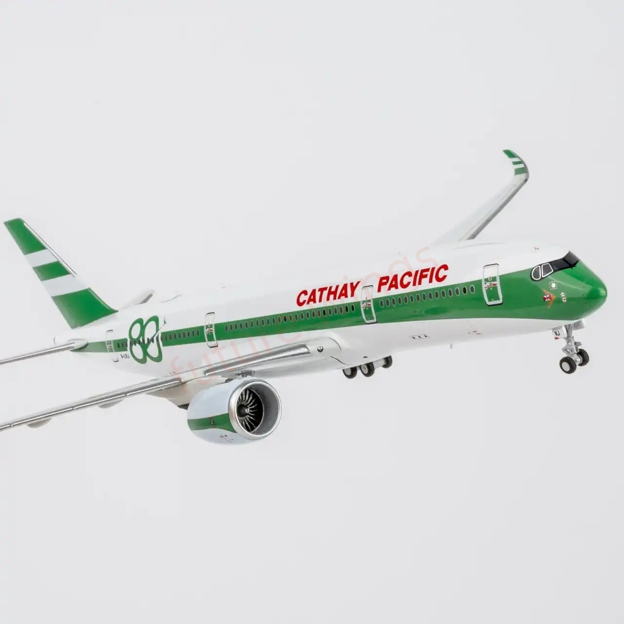 1:400 NG Models NG39129 Cathay Pacific A350-900 B-LRJ "80Years"+Free Tractor