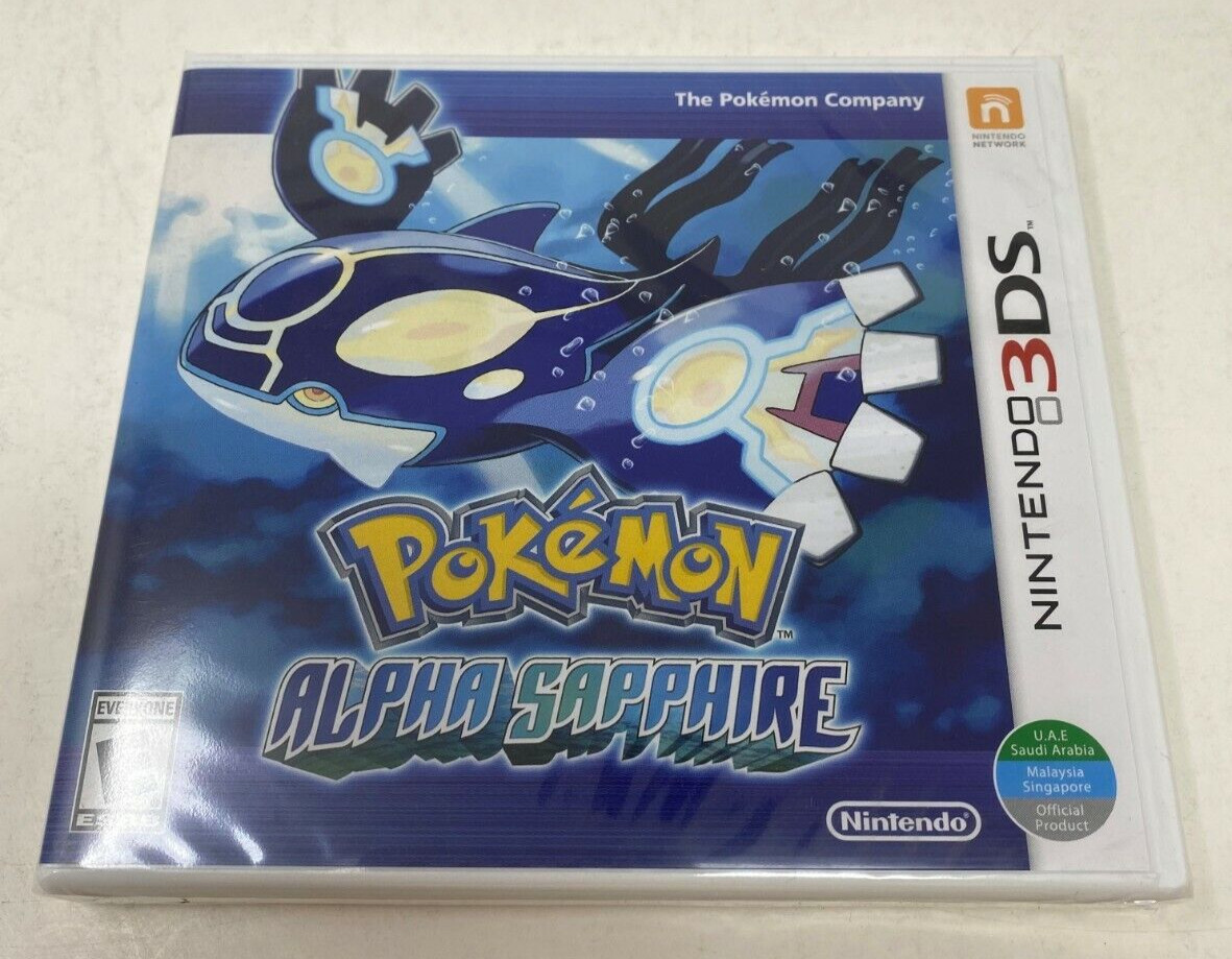 Pokemon Alpha Sapphire Nintendo 3DS Game Brand New & Factory Sealed!
