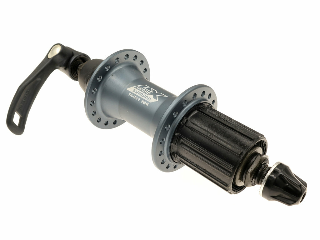 Shimano Deore LX FH-M570 9-Speed MTB Bike Rear Hub 36 Holes QR x 135mm