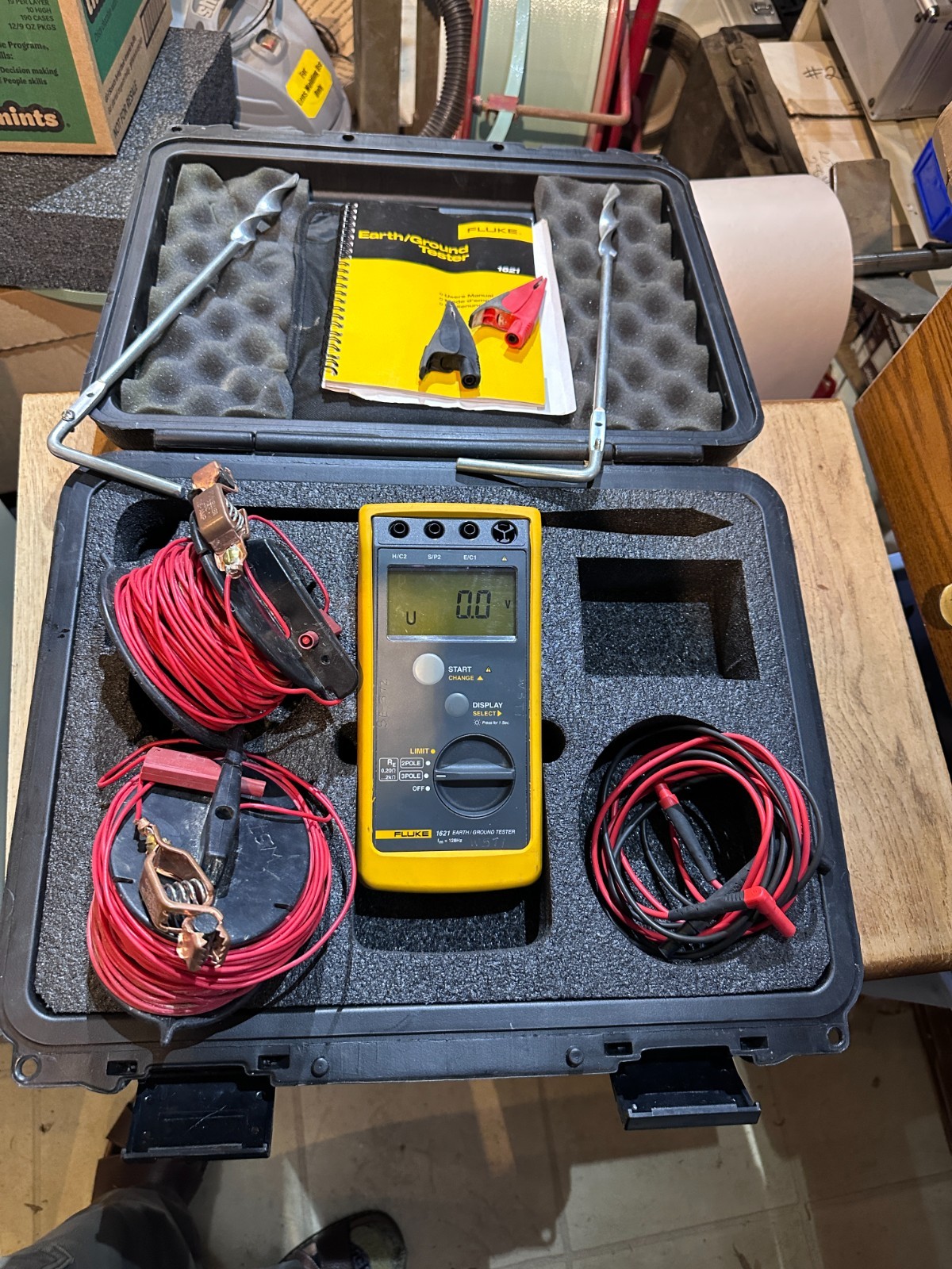Fluke 1621 Earth/Ground Tester