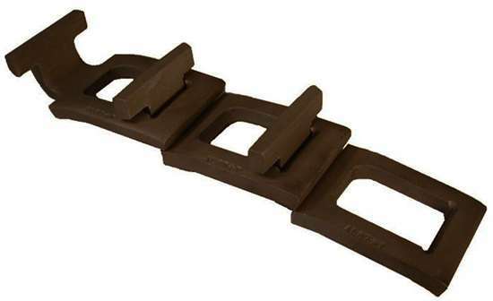 (5) Plain T67 AL67 T-Bar Apron Chain Link Manure Spreaders,Conveyors