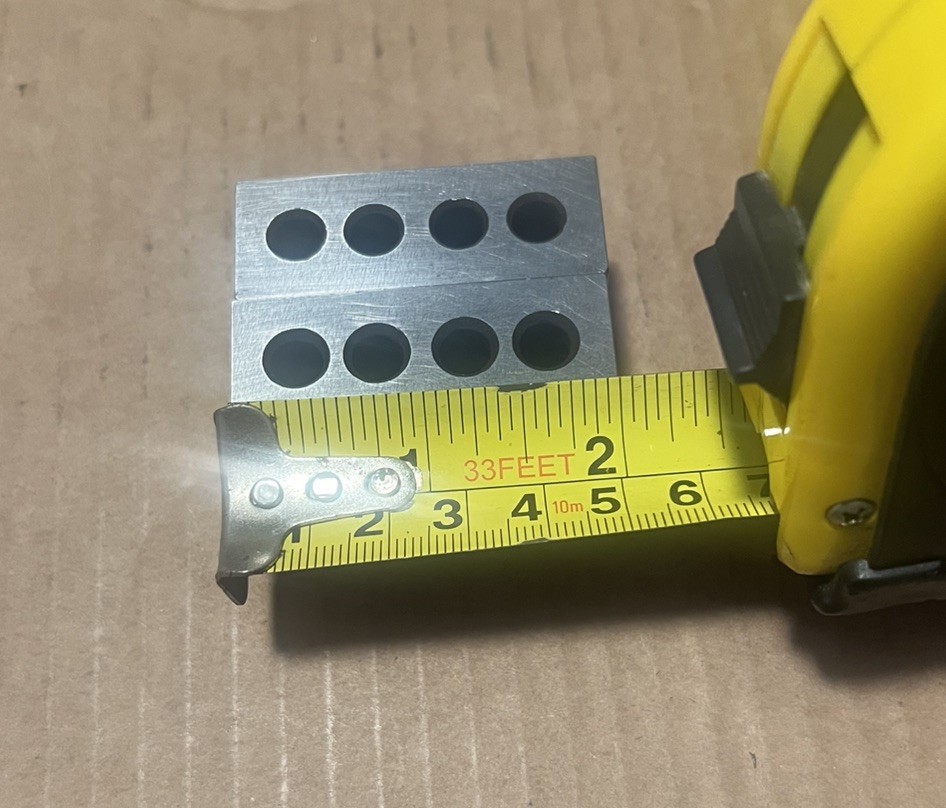 Pair Of Magnetic Machinist Blocks