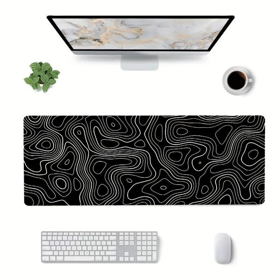 Extended Gaming Mouse Pad Large Size 31.5'' x 11.8'' Computer Keyboard Mat
