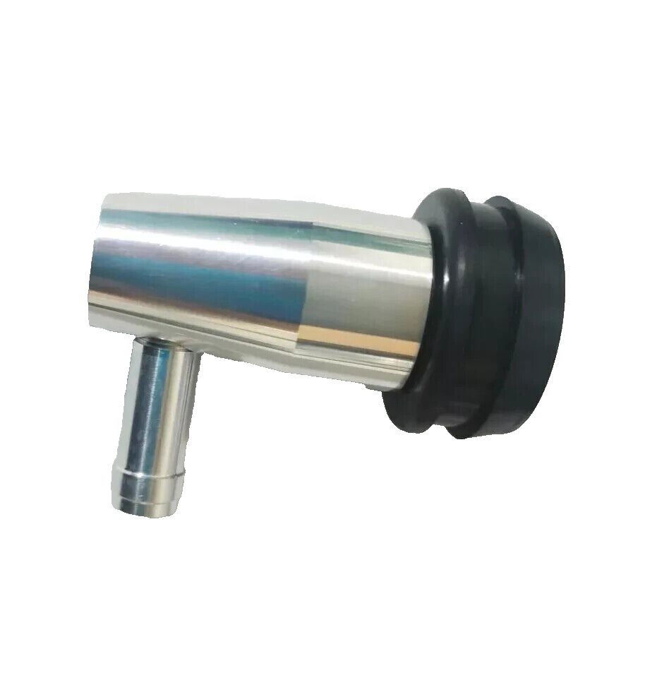 Billet Aluminum Mini PCV Valve Tube Breather & Grommet Chevy Ford valve cover